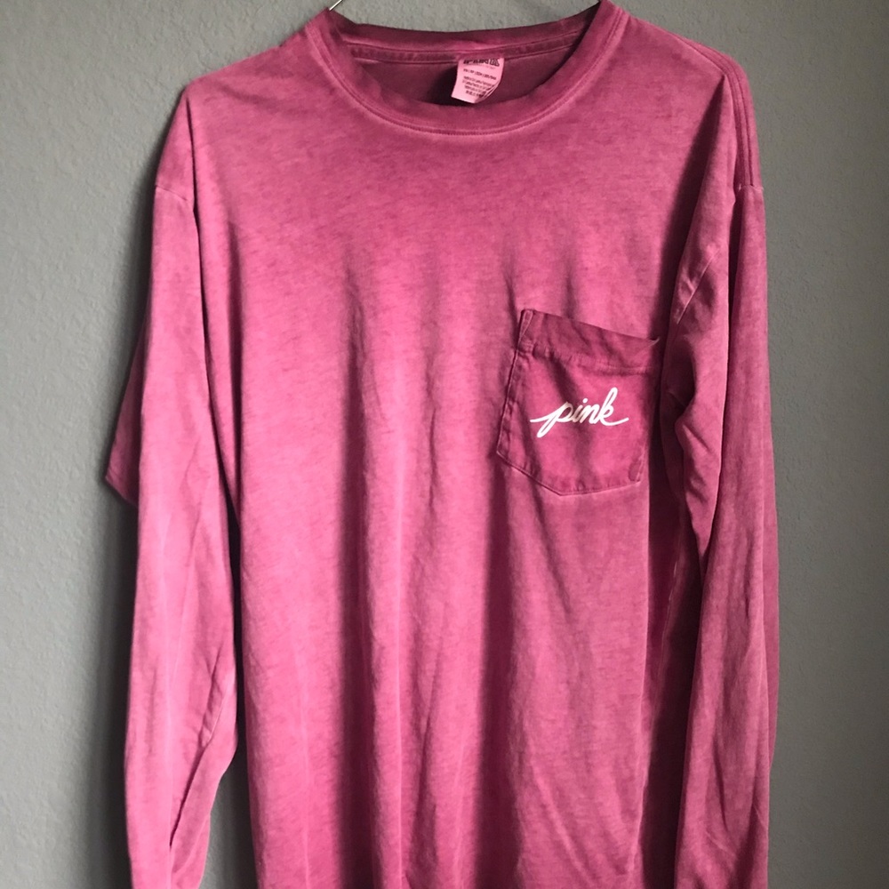 OVERSIZED PINK TEE